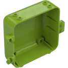 LEGO Lime Box 3 x 8 x 6.7 with Female Hinge (64454)