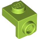 LEGO Lime Bracket 1 x 1 with 1 x 1 Plate Down (36841)