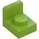 LEGO Lime Beslag 1 x 1 med 1 x 1 Plade Op (36840)