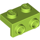 LEGO Lime Bracket 1 x 2 - 1 x 2 (99781)