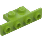 LEGO Limoen Beugel 1 x 2 - 1 x 4 met afgeronde hoeken (2436 / 10201)