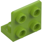 LEGO Lime Fäste 1 x 2 - 2 x 2 Upp (99207)