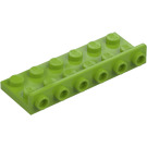 LEGO Limette Halterung 2 x 6 mit 1 x 6 Oben (64570)