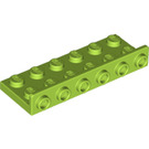 LEGO Limette Halterung 2 x 6 mit 1 x 6 Oben (64570)