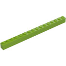 LEGO Lime Mattoncino 1 x 16 (2465)