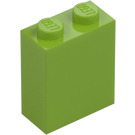 LEGO Lime Kloss 1 x 2 x 2 med Indre knottholder (3245)