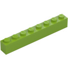 LEGO Citron Vert Brique 1 x 8 (3008)