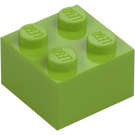 LEGO Lime Brick 2 x 2 (3003 / 6223)