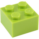 LEGO Lime Brick 2 x 2 (3003 / 6223)