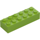 LEGO Lime Mattoncino 2 x 6 (2456 / 44237)