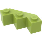 LEGO Limette Backstein 3 x 3 Facet (2462)