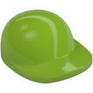 LEGO Lime Cap with Short Curved Bill with Short Curved Bill (86035)