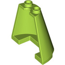 LEGO Lime Cone 2 x 4 x 3 Half (38317)