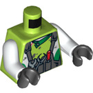 LEGO Lime Crew Member Torso (973 / 76382)