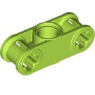 LEGO Lime Cross Block 1 x 3 with Two Axle Holes (32184 / 42142)