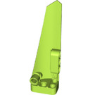 LEGO Lime Curved Panel 6 Right (64393)