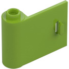 LEGO Lime Porta 1 x 3 x 2 Sinistra con cerniera cava (92262)