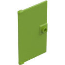 LEGO Lime Door 1 x 4 x 6 with Stud Handle (35291 / 60616)