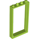 LEGO Lime Door Frame 1 x 4 x 6 (Single Sided) (40289 / 60596)