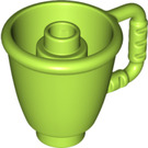 LEGO Lime Duplo Tea Cup with Handle (27383)