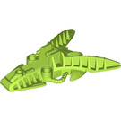 LEGO Lime Foot 7 x 10 x 2 with Spikes (53568)