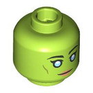 LEGO Lime Hera Syndulla Minifigure Head (Recessed Solid Stud) (3274 / 104760)