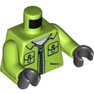 LEGO Lime Joker's Henchman (Super Heroes) Torso (973 / 76382)