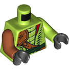 LEGO Limette Lasha - Reboot Minifig Torso (973 / 76382)