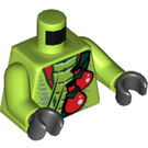 LEGO Limette Lasha Torso (973 / 76382)