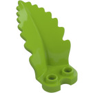 LEGO Lime Leaf 3 x 4 x 2.3 Curved Upright  (5151)