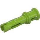 LEGO Lime Lang Pin med Friktion og Bøsning (32054 / 65304)