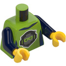 LEGO Citron Vert Homme (60388) Minifigurine Torse (973 / 76382)