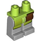 LEGO Limoen Man met Lime Apron Minifigure Heupen en benen (3815 / 68961)