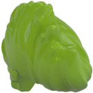 LEGO Lime Mohawk Hair Wide and Wavy (3758)