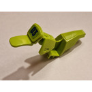 LEGO Lime Motorcycle Fairing Body with Blue "3" on Lime Background from Set 60116 Sticker (50860)