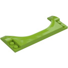 LEGO Lime Mudguard 4 x 10 (80567)