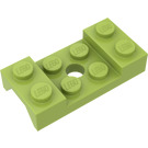 LEGO Limette Kotflügel Platte 2 x 4 mit Arches mit Loch (60212)