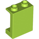 LEGO Chaux Panneau 1 x 2 x 2 avec supports latéraux, tenons creux (35378 / 87552)