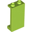 LEGO Lime Panel 1 x 2 x 3 with Side Supports - Hollow Studs (35340 / 87544)
