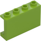 LEGO Lime Panel 1 x 4 x 2 (14718)