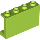 LEGO Lime Panel 1 x 4 x 2 (14718)
