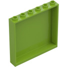 LEGO Lime Panel 1 x 6 x 5 (35286 / 59349)