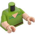 LEGO Limoen Peter Pan Torso (973 / 78568)