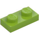 LEGO Citron Vert assiette 1 x 2 (3023 / 28653)