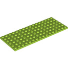 LEGO Lime Plate 6 x 16 (3027)