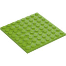 LEGO Limoen Plaat 8 x 8 (41539 / 42534)