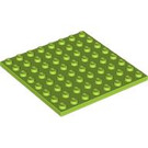 LEGO Limoen Plaat 8 x 8 (41539 / 42534)