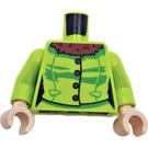 LEGO Citron Vert Rita Skeeter Torse (973)