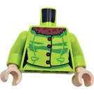 LEGO Lime Rita Skeeter torso (973)