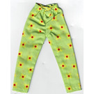 LEGO Lima Scala Pantalones con Amarillo Flores